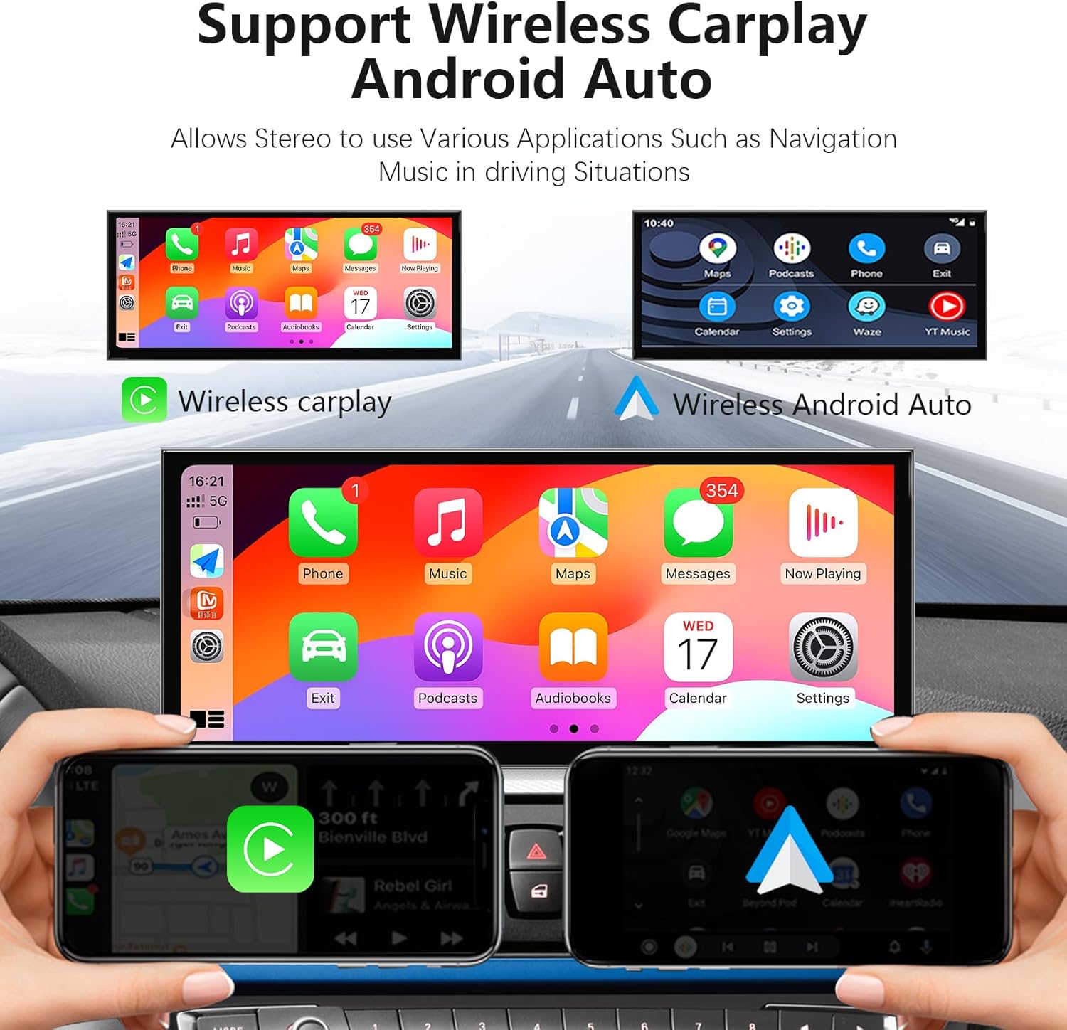 Unplugging original screen power