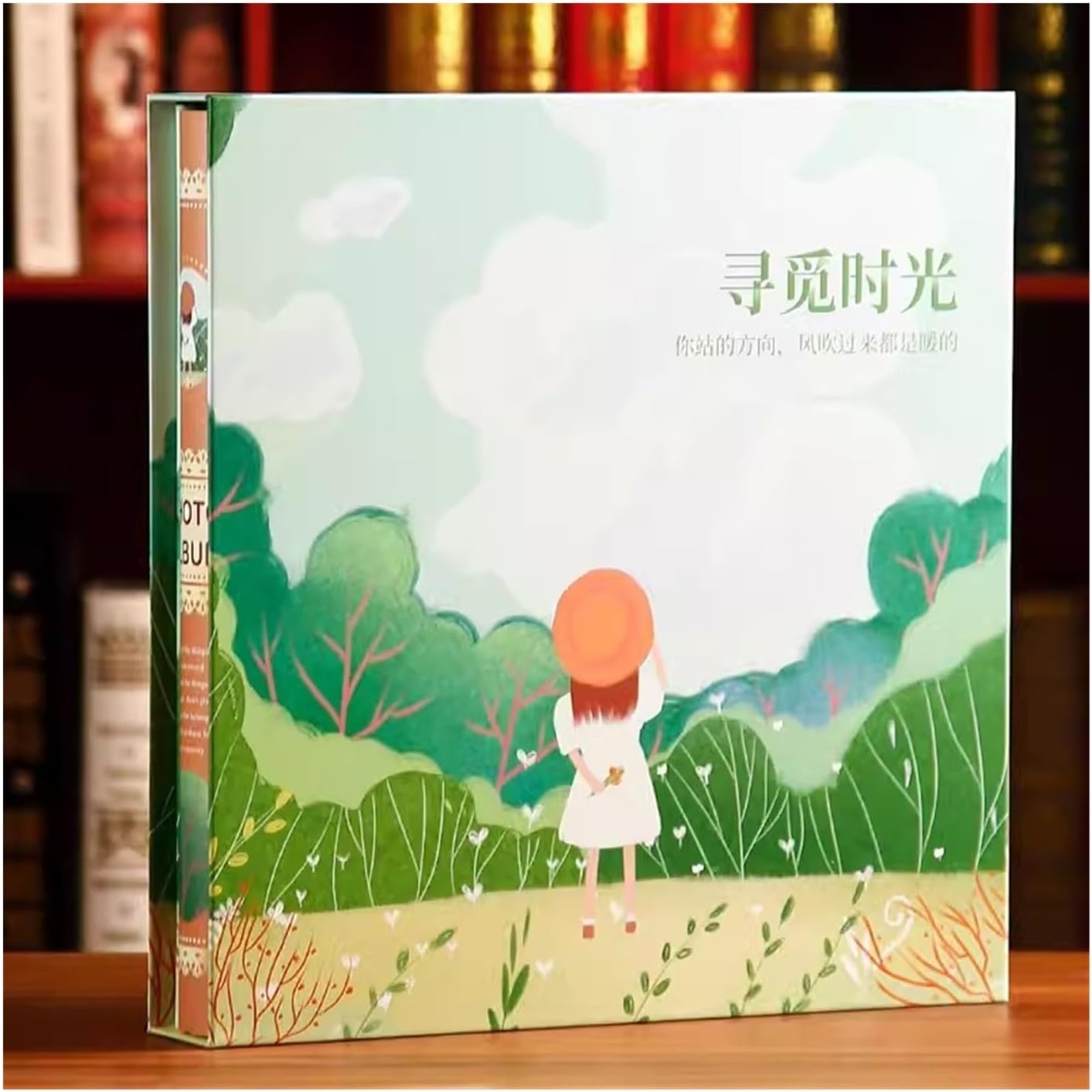 Photo Albums 5-inch 6-inch 1198 Album Book Memorial Album Large-capacity Insert Family Version of The Photo Album Album Photo Organizer Book Album de fotos (Color : 06)