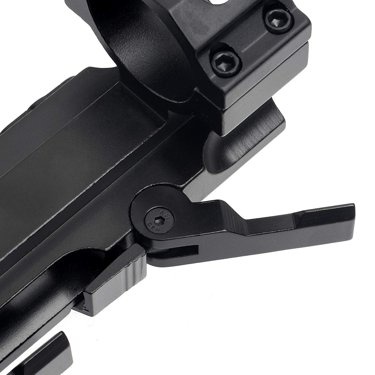 Schnellspannring 25,4mm/30mm Für Zielfernrohr – Picatinny Montage In Schwarz Schnellspannring 25,4mm/30mm Für Zielfernrohr – Picatinny Montage In Schwarz