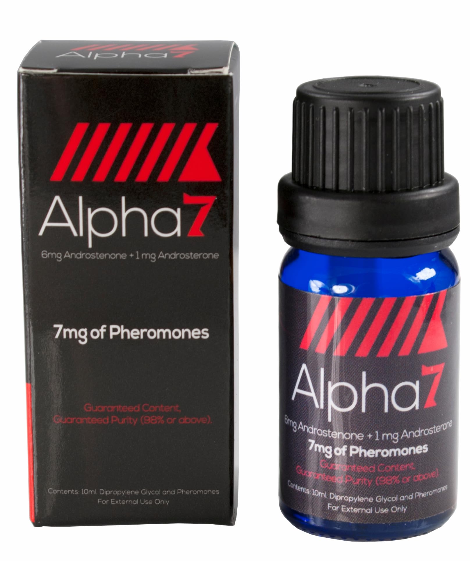 Alpha 7 Unscented Pheromone Cologne for Men (Pack of 2)