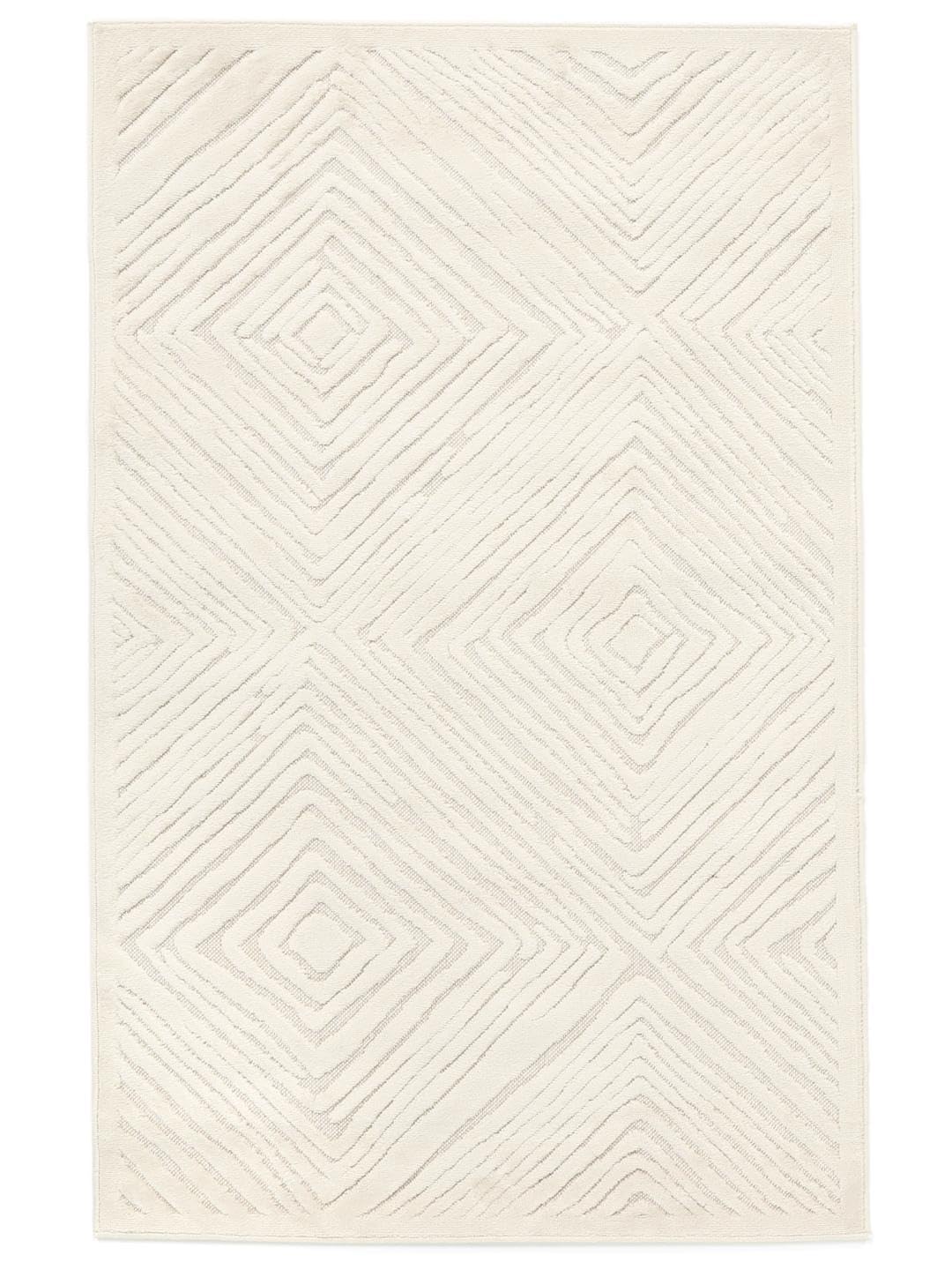 RugVista Tuscany Tapis, 240 x 340 cm, Blanc crème