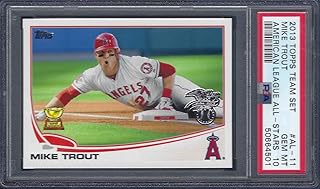 PSA 10 MIKE TROUT 2013 TOPPS ALL STAR GOLD ROOKIE CUP GRADED PSA GEM MINT 10 ANGELS SUPERSTAR MVP