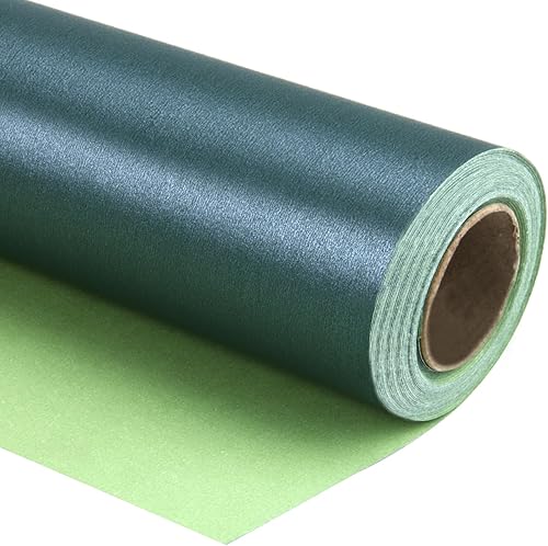 Vista 234 de RUSPEPA Papel de regalo negro mate, color liso perlado, papel lustre perfecto para bodas, cumpleaños, Navidad, baby shower, 17 pulgadas x 32.8 pies