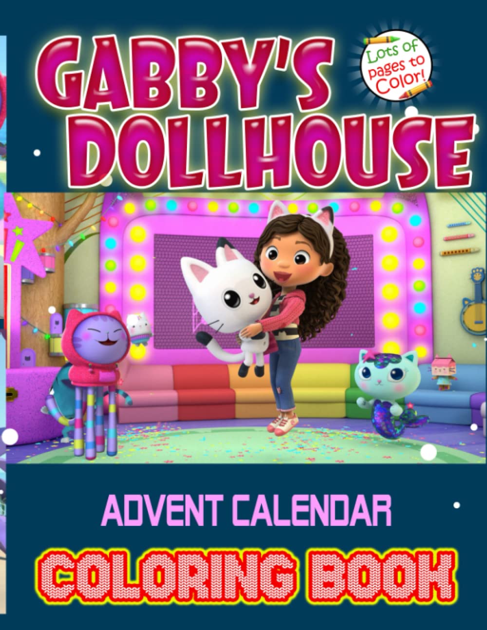 Buy Gabbys Dollhouse Advent Coloring Book Gabbys Dollhouse Advent 2021 