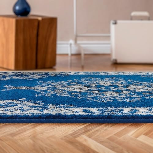 Vista 83 de Antep Rugs - Alfombra oriental de 6x9 con medallón tradicional para interior Siesta (beige negro, 6 pies 7 pulgadas x 9 pies)
