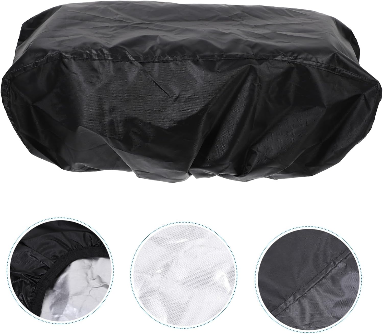 600D Oxford Fabric Waterproof Winch Protection Cover for SUV Heavy Duty Electric Winch Protector for Car Accessories