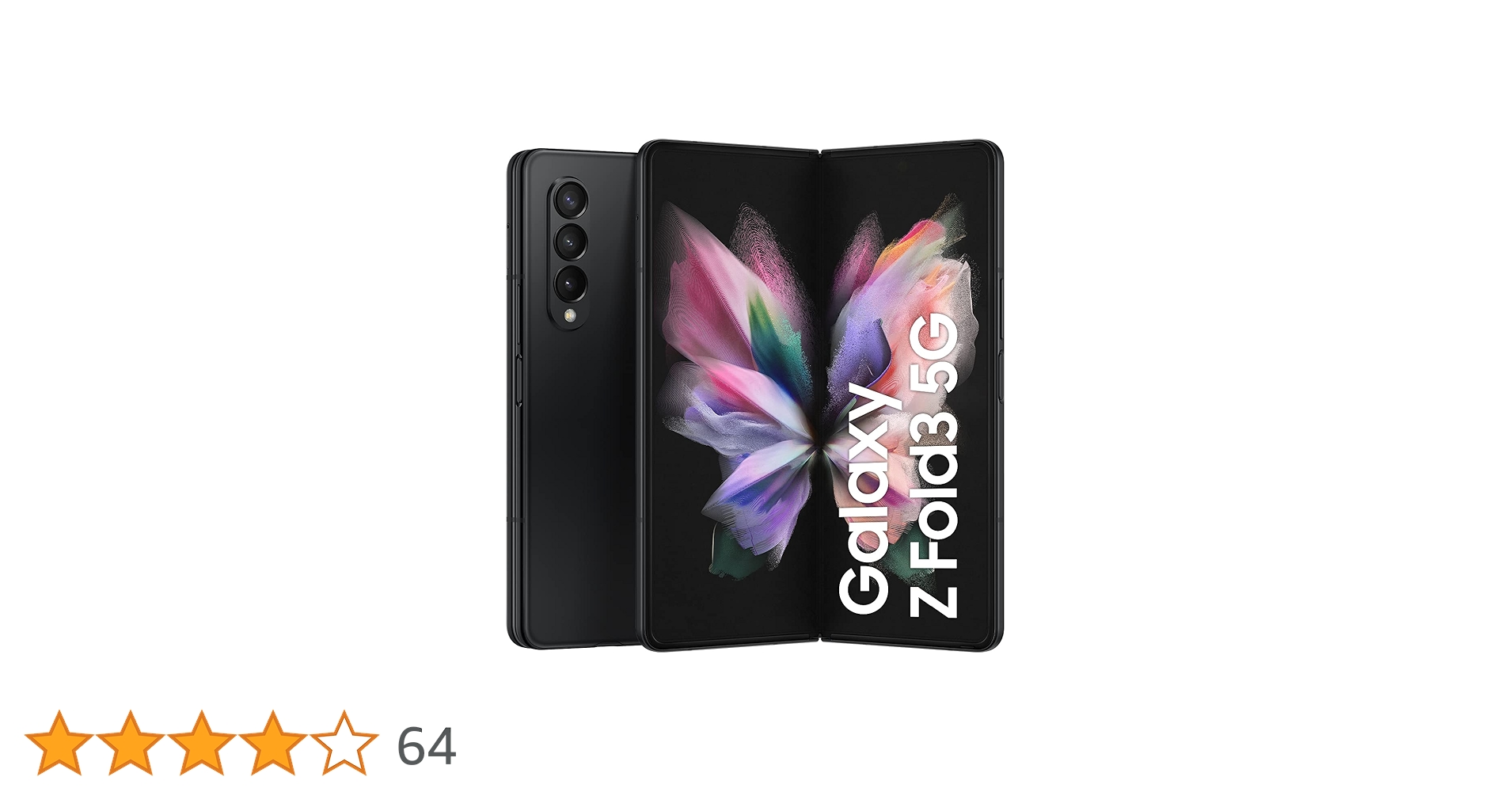 Galaxy Z Fold3 5G ファントムブラック 256 GBdocomo Pre-Owned Used Samsung Galaxy Z Fold3 5G Smartphone, Fully