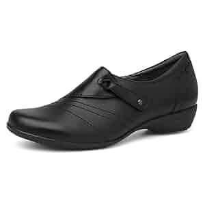 【美品】dansko ブラック　サイズ35（22.5〜23cm） Amazon.com | Dansko Women's Neena Black Leather Comfort Work