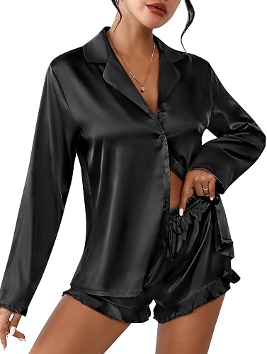 Ekouaer Satin Pajama Set: A Soft, Cute Gift for a Cozy Night In