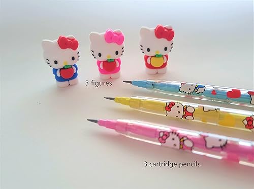 Miniatura 6 de HelloKittyFriends 4 en 1 Juego de lápices Hello Kitty (aleatorio)