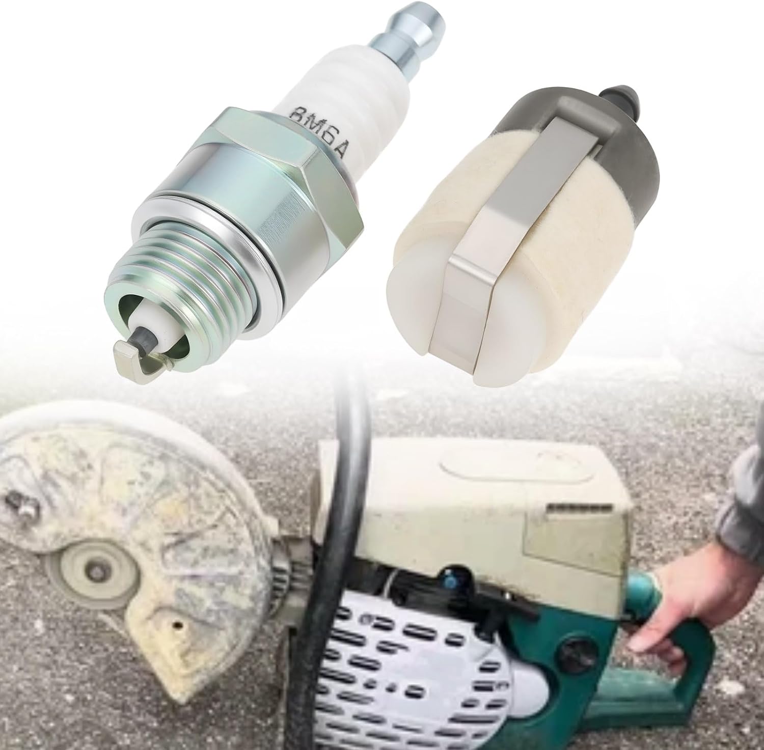 Air Filter Fuel Filter Spark Plug Service Kit Compatible with DPC6200 DPC6400