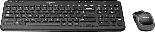 Miniatura 3 de Logitech Combo inalámbrico MK360  Incluye teclado con 12 teclas programables y mouse inalámbrico, paquete compacto perfecto para viajes, batería de