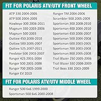 Vista 2 de 4 pernos de rueda 7515513 delantero/medio compatibles con Polaris Ranger Sportsman Magnum Outlaw Trail Blazer Trail Boss Predator Scrambler ATP