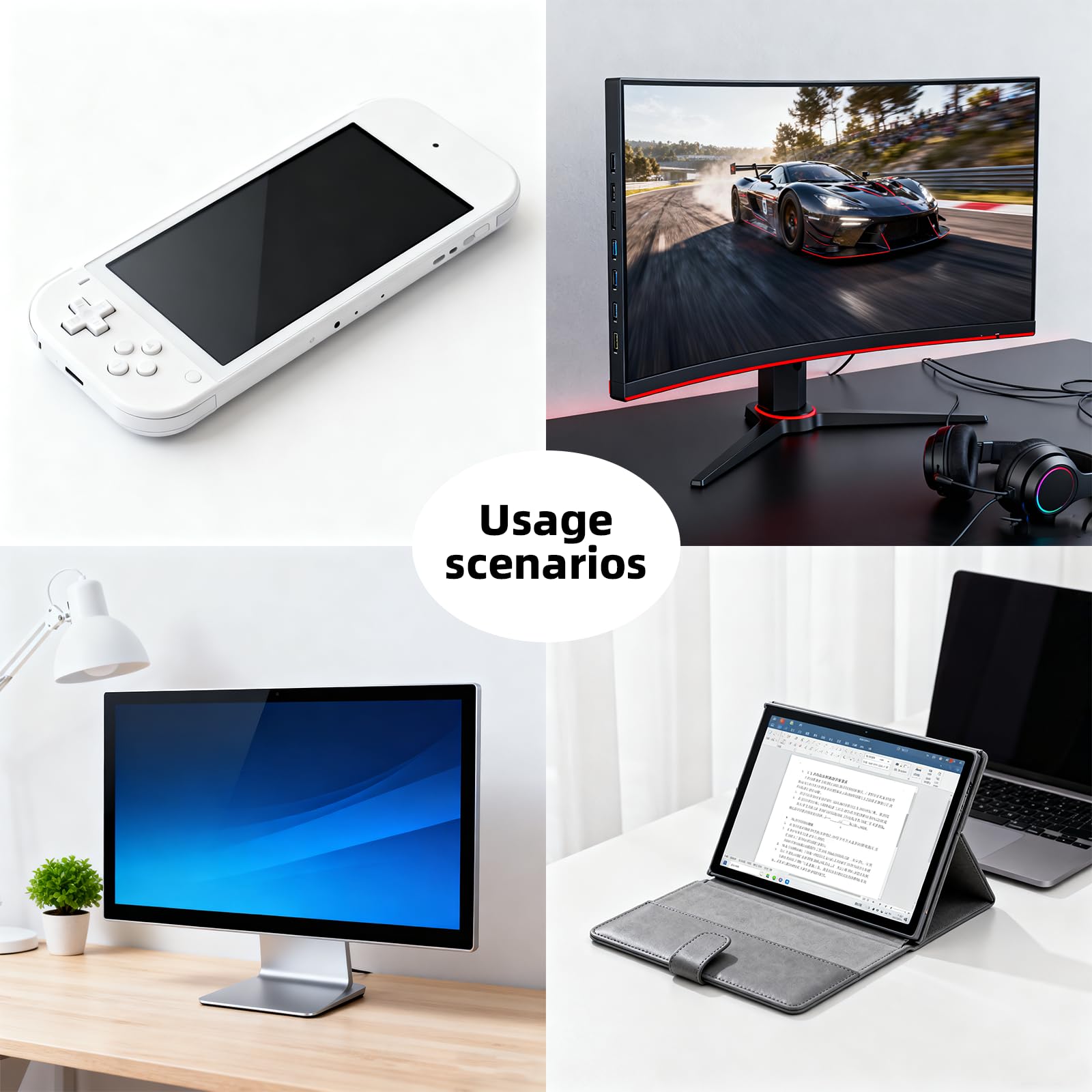 Mini HDMI U Shape Adapter 8K, Mini HDMI Męski na żeński 48 Gbps, ze wskaźnikiem LED do aparatu, kamery, tabletu, komputera (zestaw 2 sztuk)