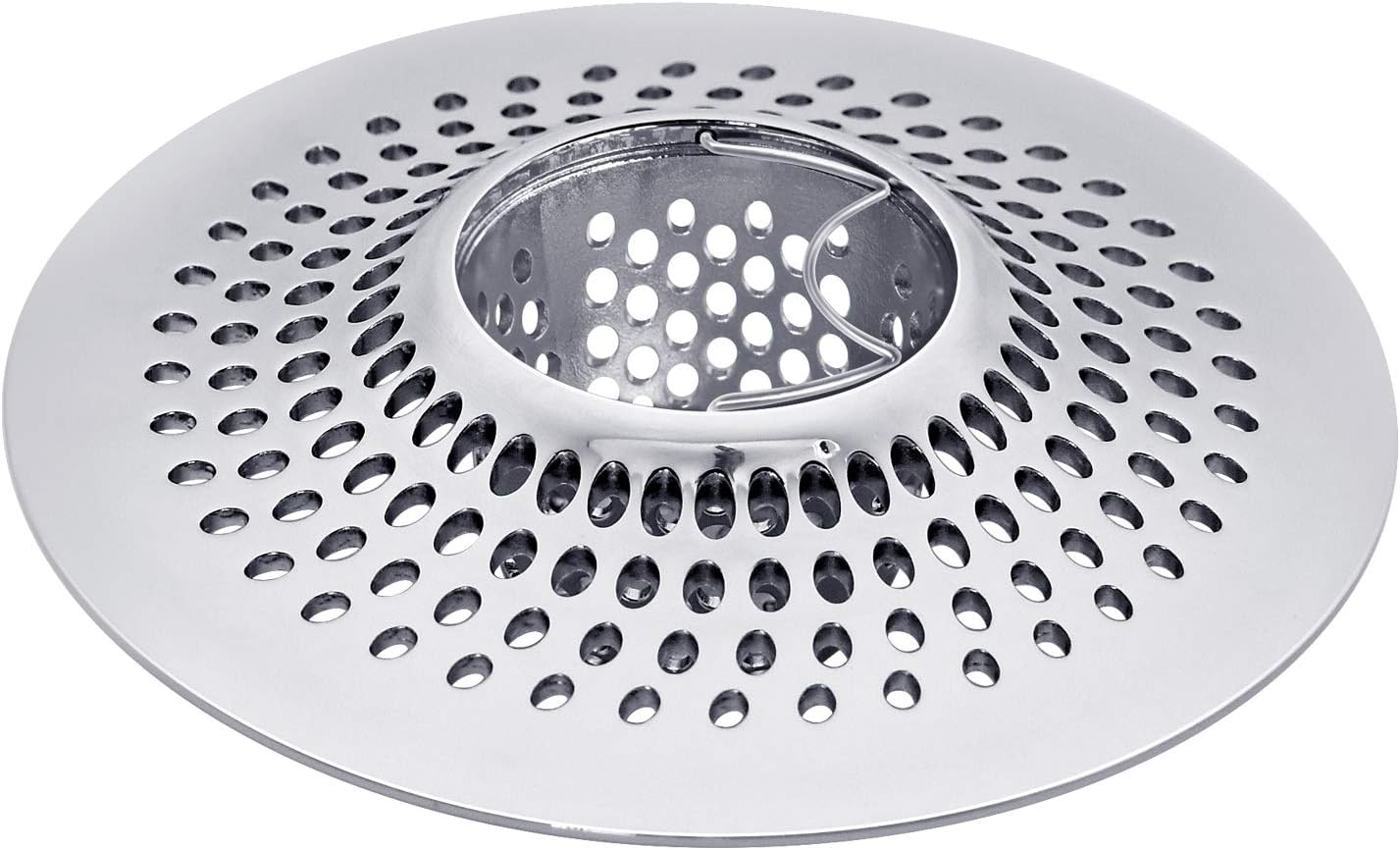 Drain Hair Catcher/Bathtub Shower Drain Hair Trap/Strainer Stainless Steel Drain Protector