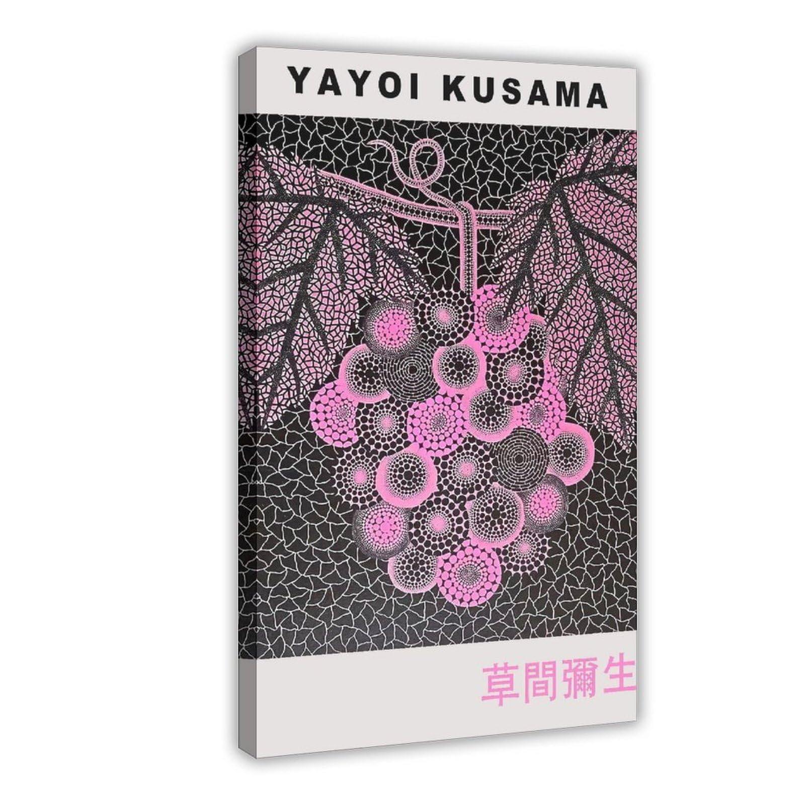 MWCGHA YAYOI KUSAMA Grape Vine Poster Canvas Poster for Office Decor Gift