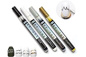 White Nail Art Pen from Essential Nail Art Graffiti Set