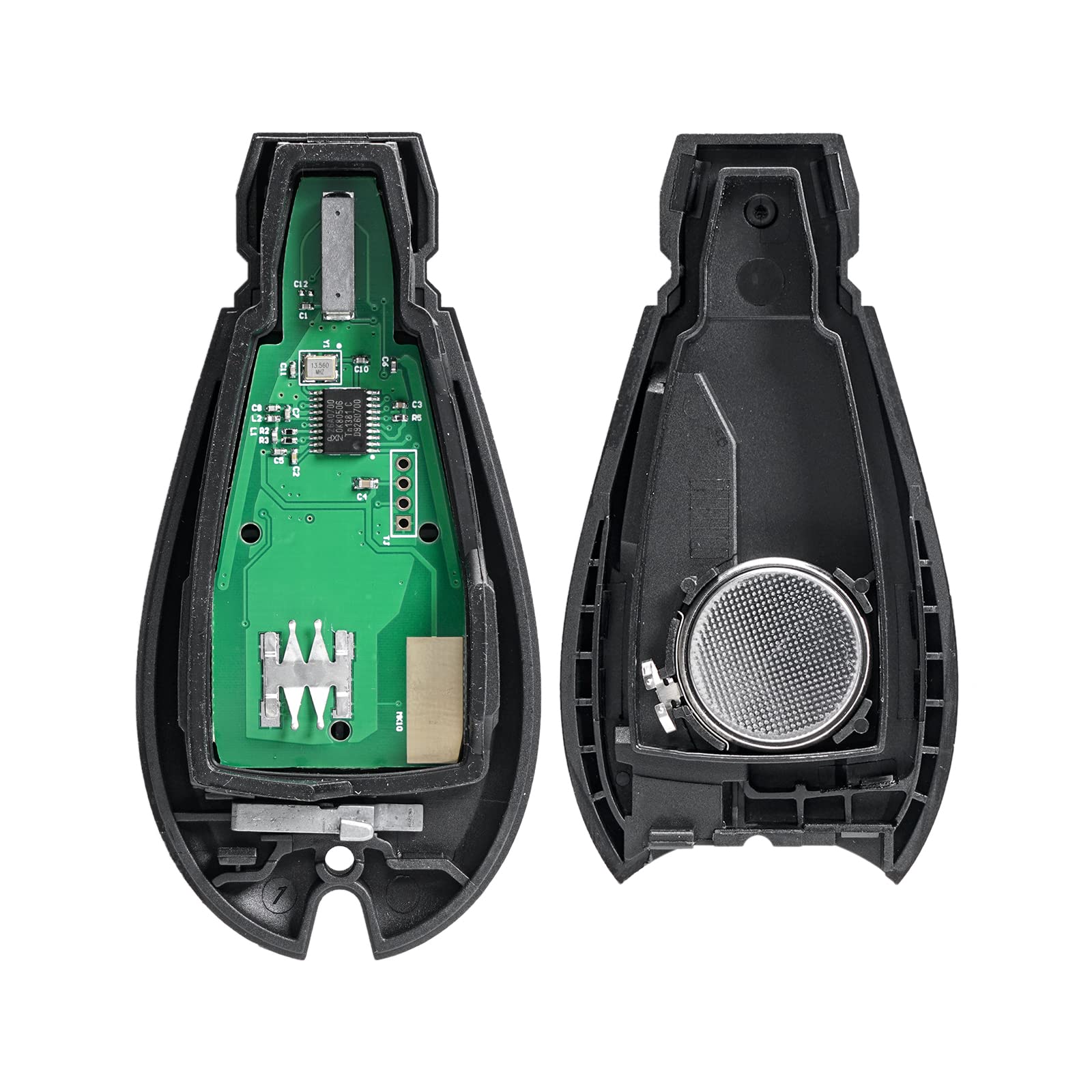 MACHSWON Keyless Entry Fernbedienung Für Jeep Grand Cherokee 2014-2022 / Dodge Durango - 4 Tasten, Schwarz