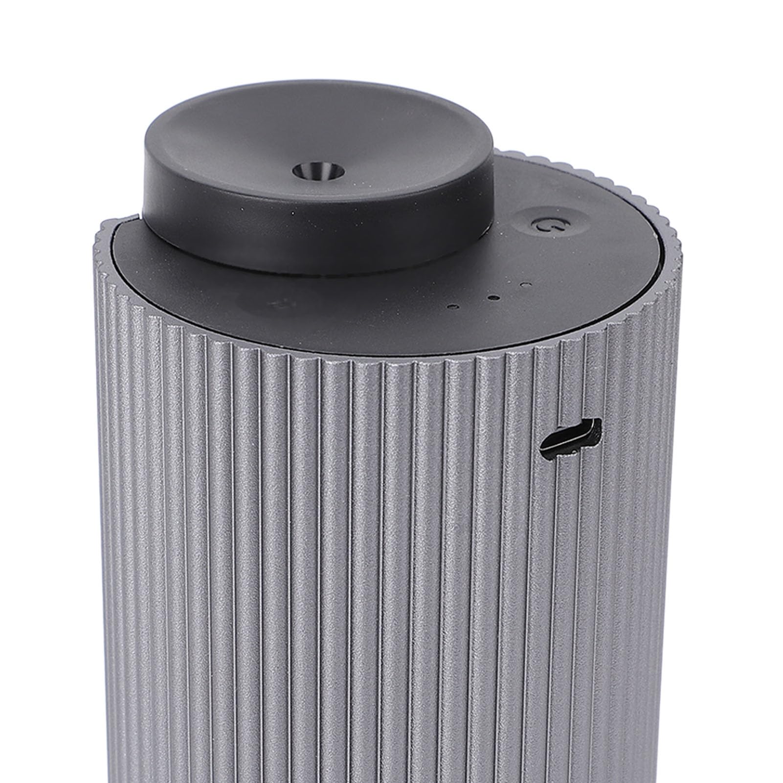 Jeffergarden Difusor Portátil de Aceites Esenciales, Aleación de Aluminio, Difusor sin Agua a Prueba de Fugas, 20 Ml, para Coche de Oficina en Casa (Grey)