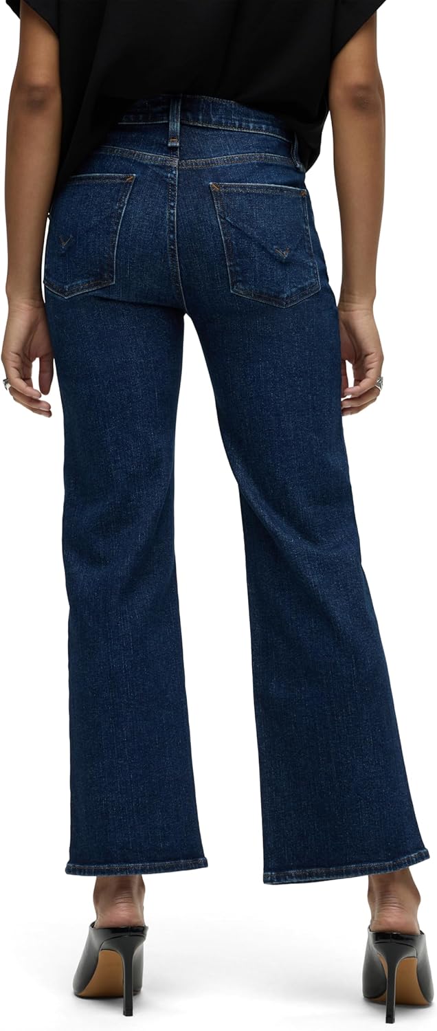 Hudson Women's Rosie High-Rise Wide Leg Ankle Jean - Image 3