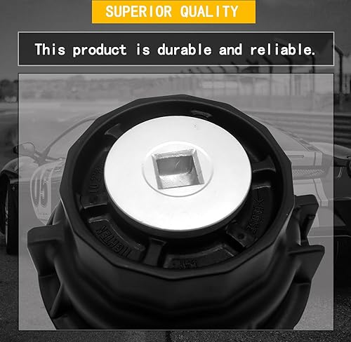 Miniatura 4 de Tapa de carcasa del filtro de aceite compatible con Toyota Camry Tacoma Highlander RAV4 Avalon Sienna Venza 2009-2019, reemplazo 15620-36010,