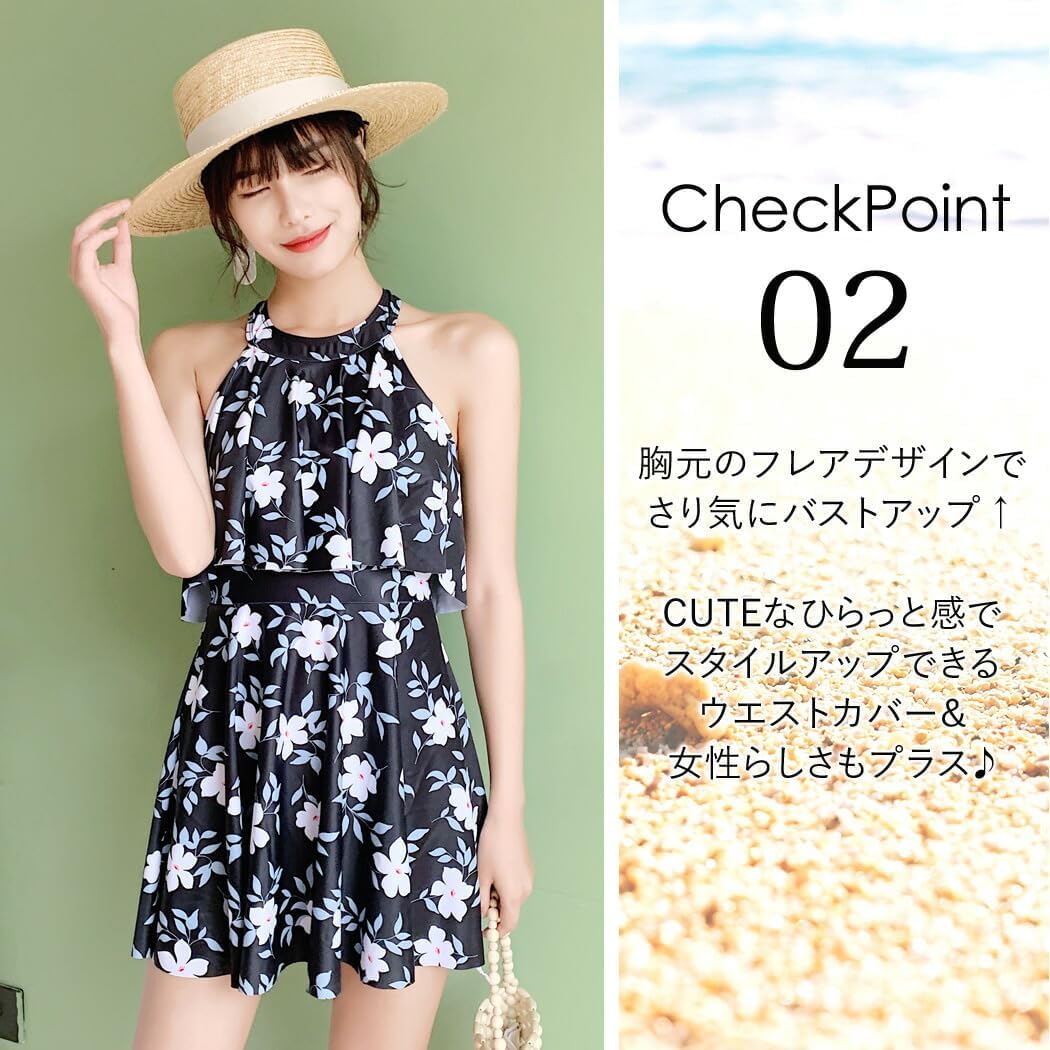 快適な着心地のワンピース水着