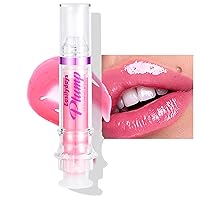 Vista 1 de Lápiz labial brillante para labios, brillo elevador, hidratante, voluminiza, alto brillo, brillo labial, brillo de labios, brillo de labios