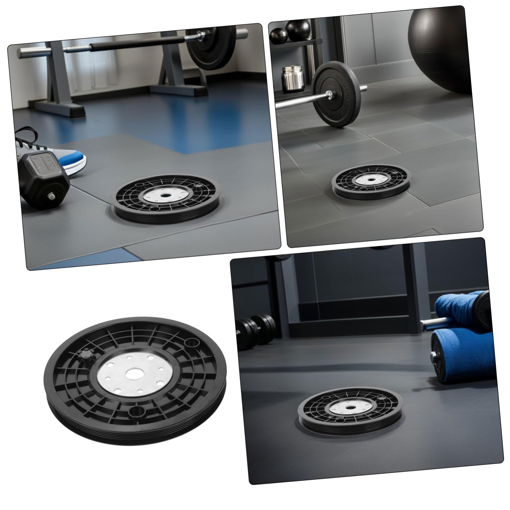 Supvox 2stücke Seilzugrolle Für Fitnessgeräte Kompatibel Mit Trainingsgeräten Heimtrainern Und Garagentor-systemen Schwarz