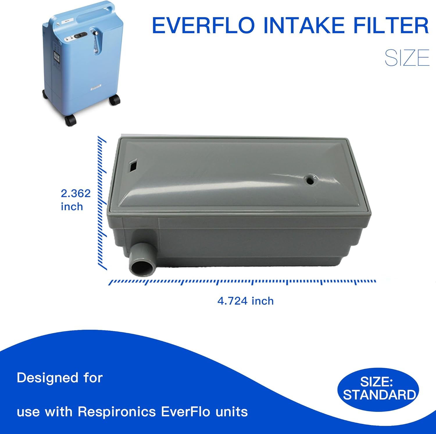 EF Intake Filter, 3-Pack Replacement Intake Filter, Replacement Accessories