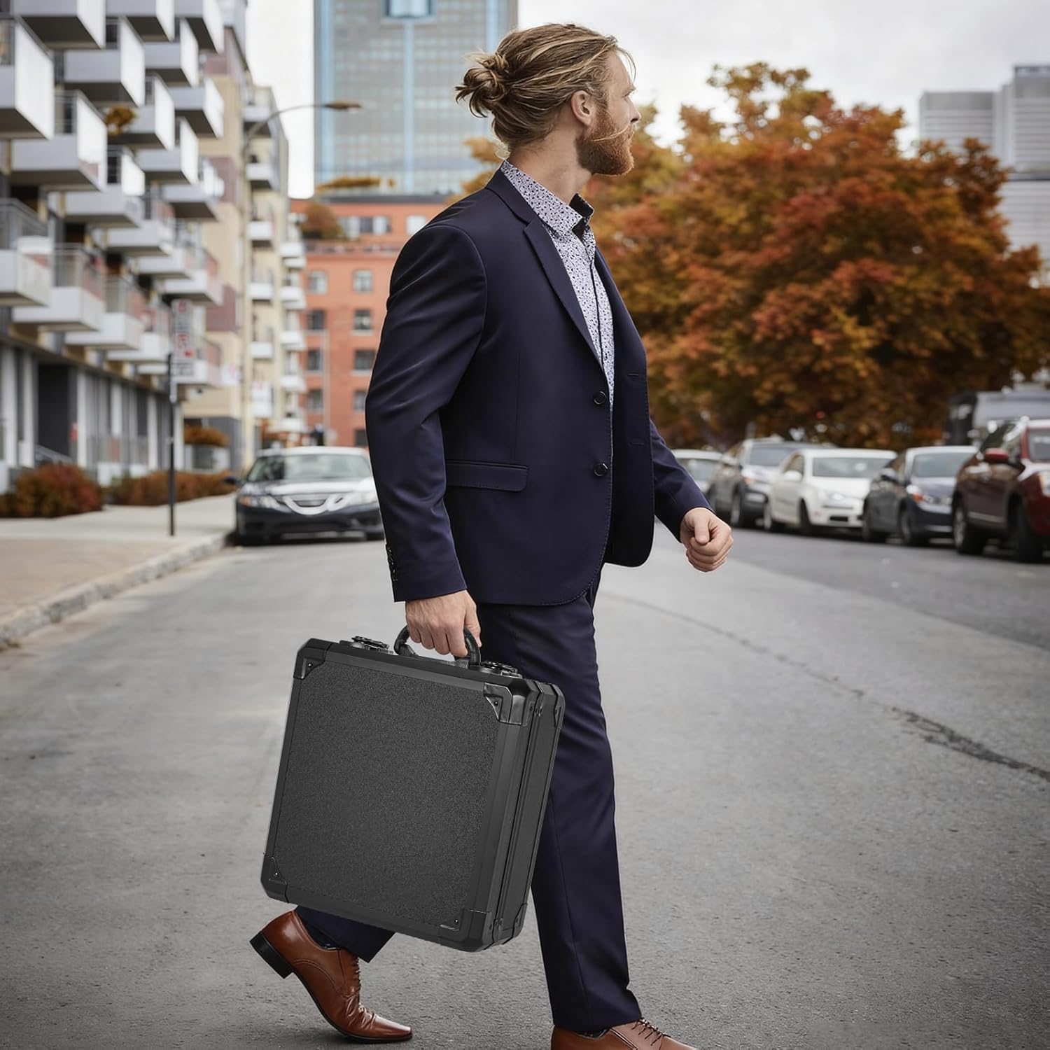 Protective Hard Case Shockproof Water-resistant with Customized DIY Foam Insert fit for Camera, Laptops, etc, 11.7 X 11.5 X 5-Inch - Image 8