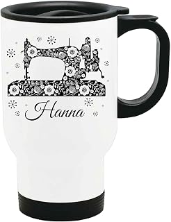 personalised mum sewing gifts mothers day birthday present seamstress travel cup mug