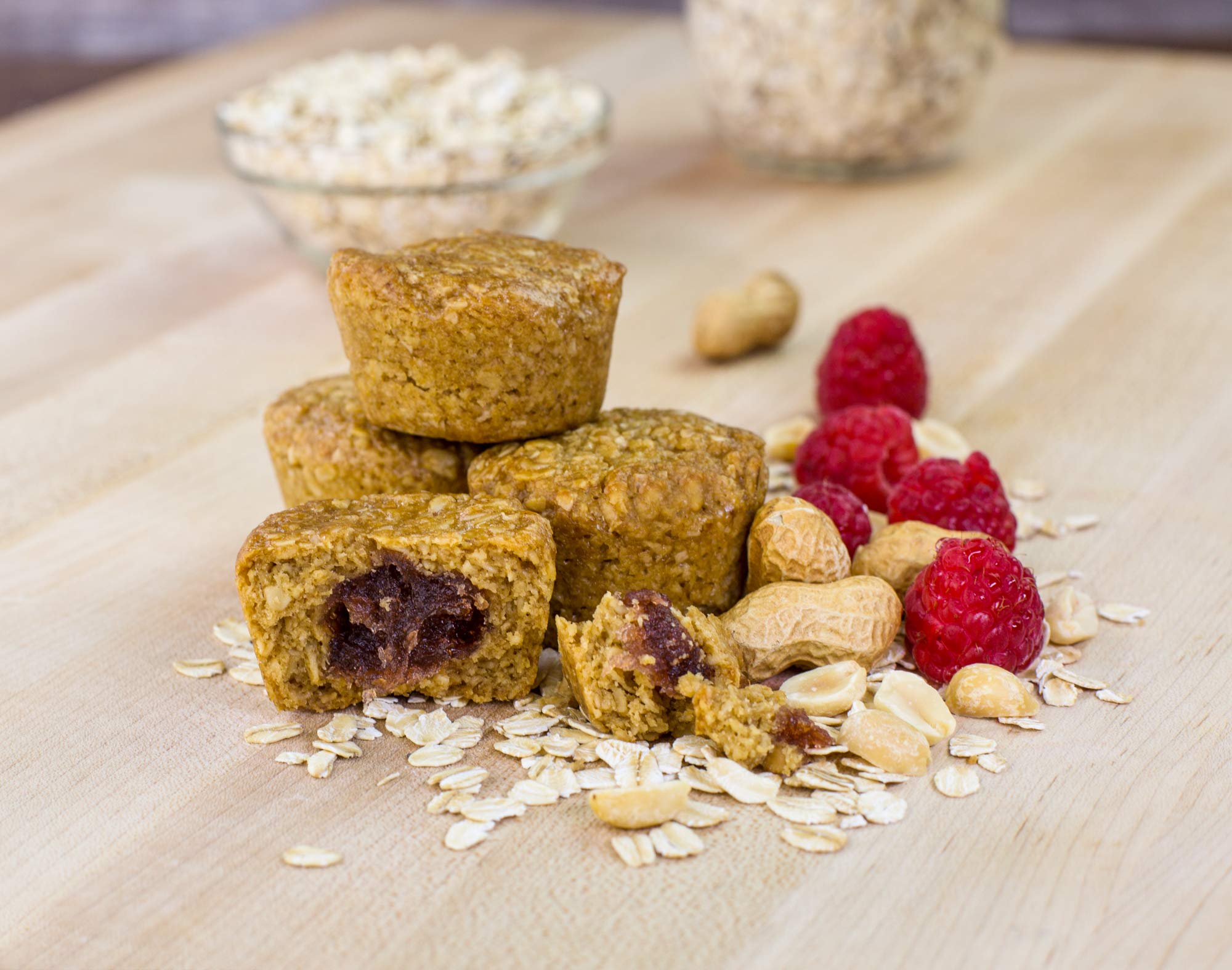 Bobo's Oat Bites, Peanut Butter & Jelly Stuffed, 1.3 Ounce (5 Count Box) thumbnail 3