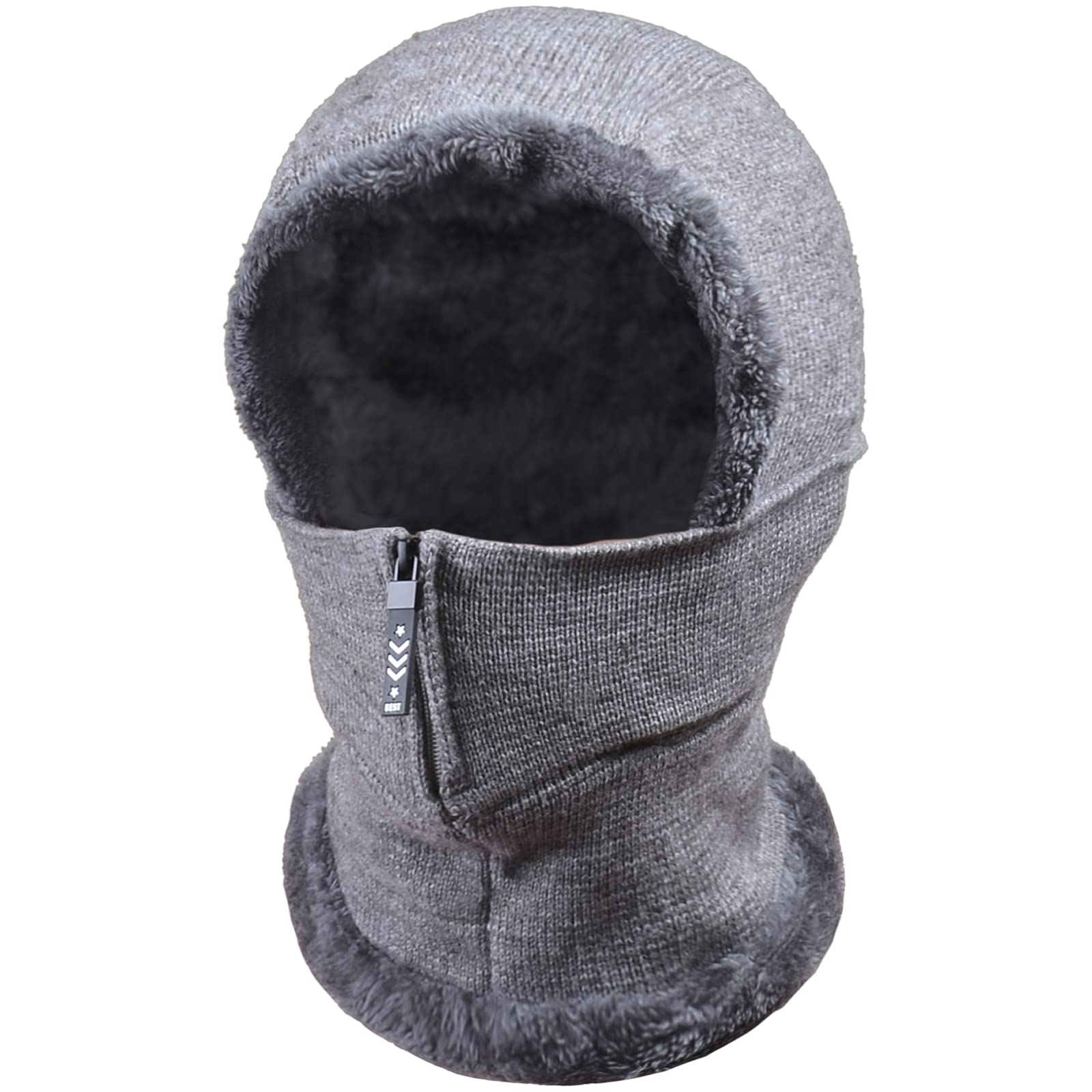 Cagoule en polaire pour homme et femme - Capuche - Pour le cyclisme, le ski, le visage, l'hiver, la tête, le cou, le visage