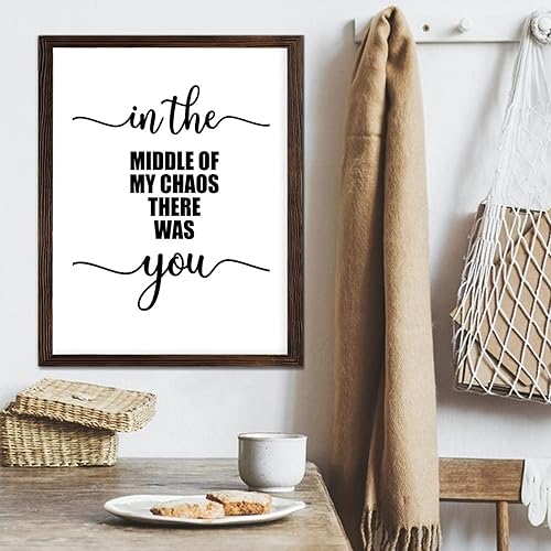 Miniatura 57 de In This Kitchen We Dance - Letrero de madera para decoración de pared, con citas religiosas, letrero de madera enmarcado, estilo rústico de granja