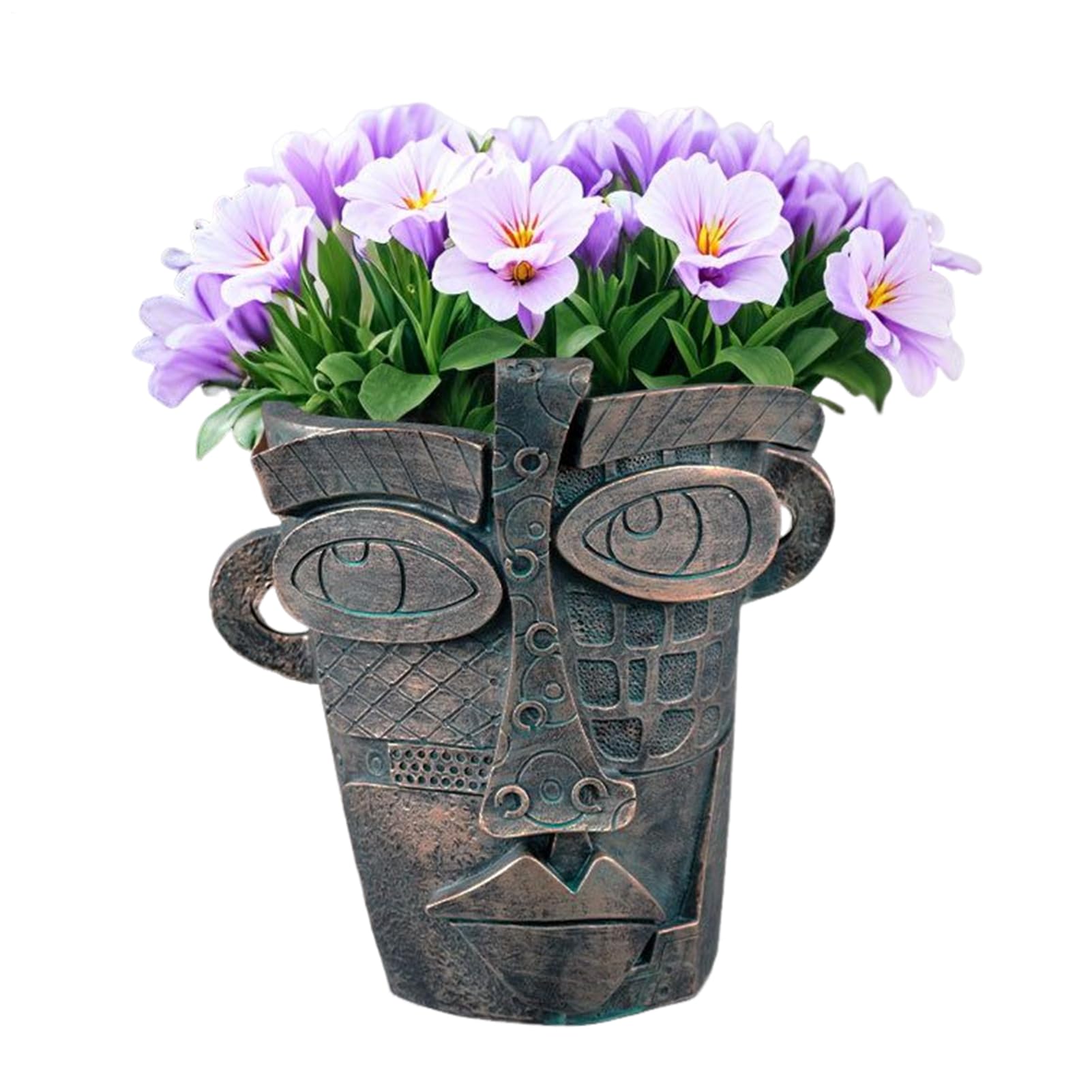 Pot de fleurs original en résine à offrir pour une crémaillère