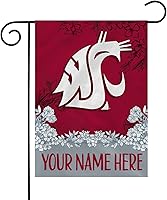 Vista 94 de Rico Industries Bandera de jardín personalizada estándar/primaria de la NCAA