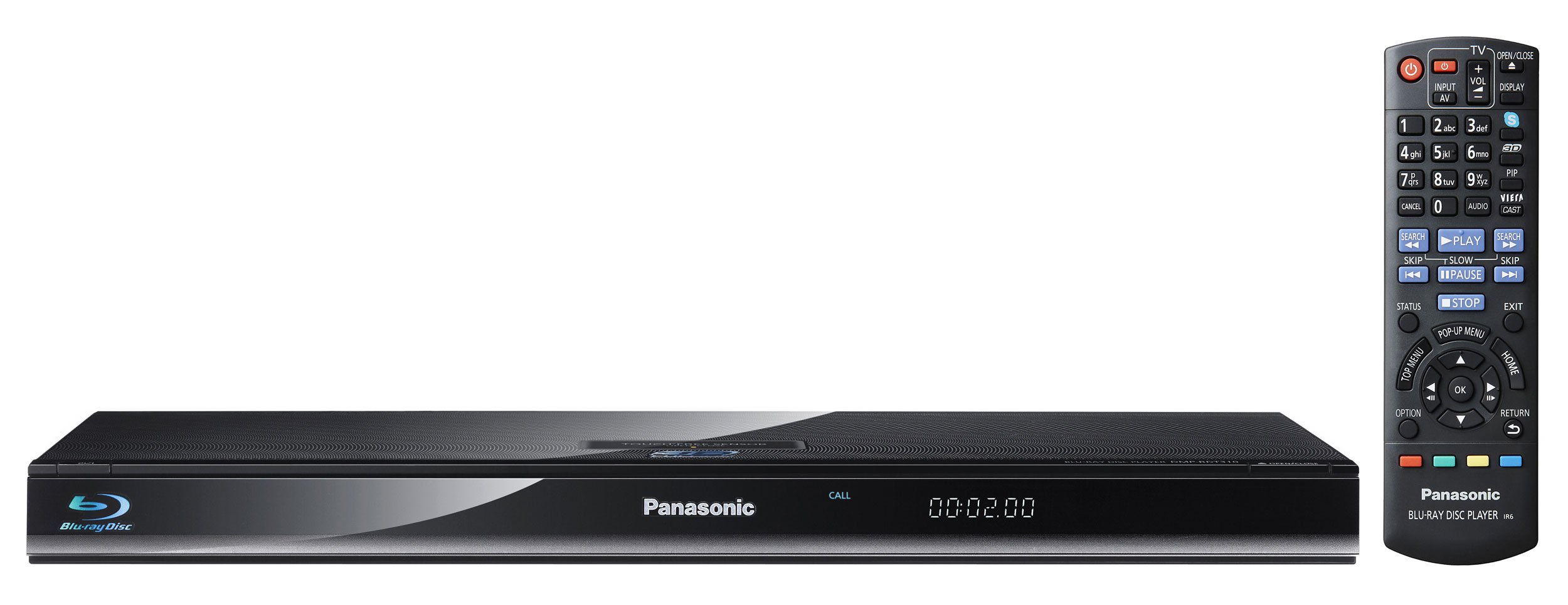 Panasonic DMP-BDT310EG 3D Blu-ray Player (Upscaler 1080p, 2x HDMI