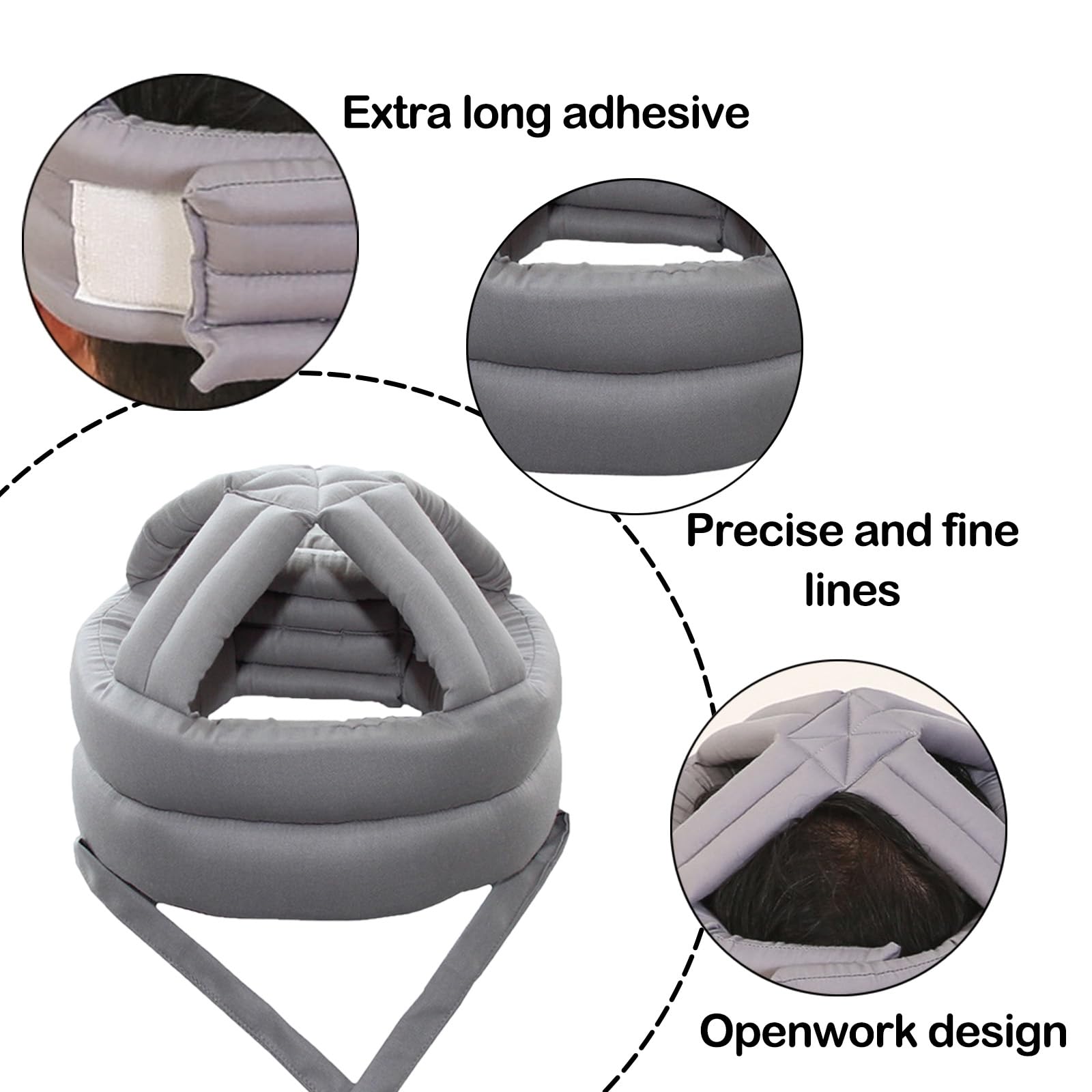 Protection De La Tête pour Personnes Âgées, Casque De Protection Épais Et Doux, Casque De Protection pour Personnes Âgées, Confortable De La Tête pour Les Personnes