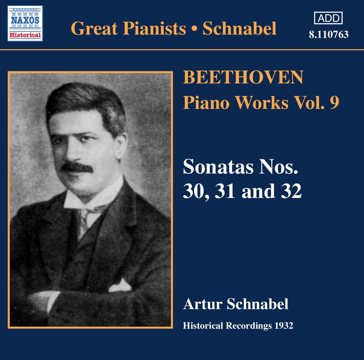 Klaviersonaten Nr.30-32 [Audio CD] BEETHOVEN,L. V.