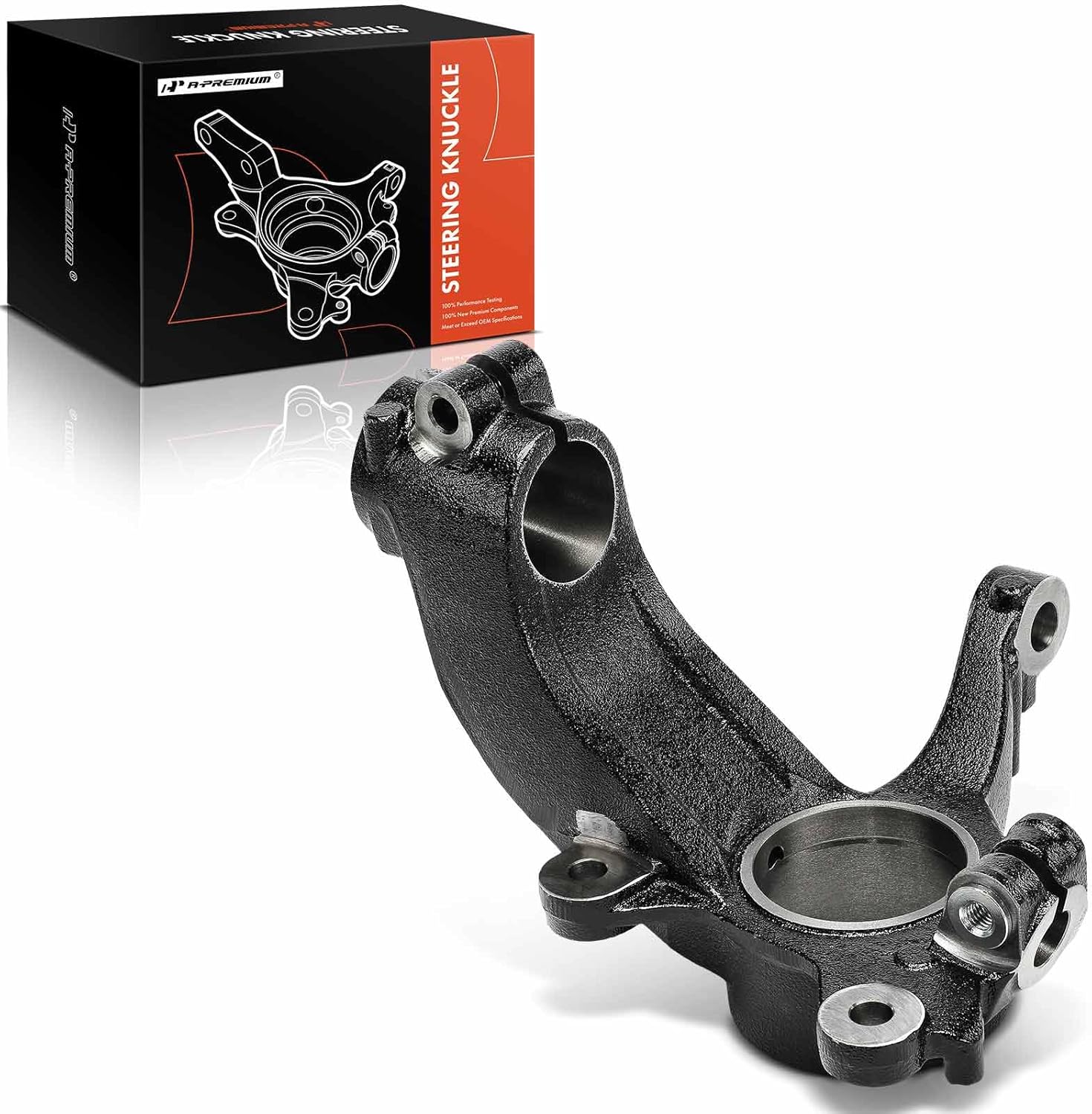 A-Premium Front Suspension Steering Knuckle Compatible with Volvo XC60 2010-2017, XC70 2008-2016, V60 2015-2017, S60 Cross Country 2016-2018, V60 Cross Country 2015-2018, Right Passenger Side