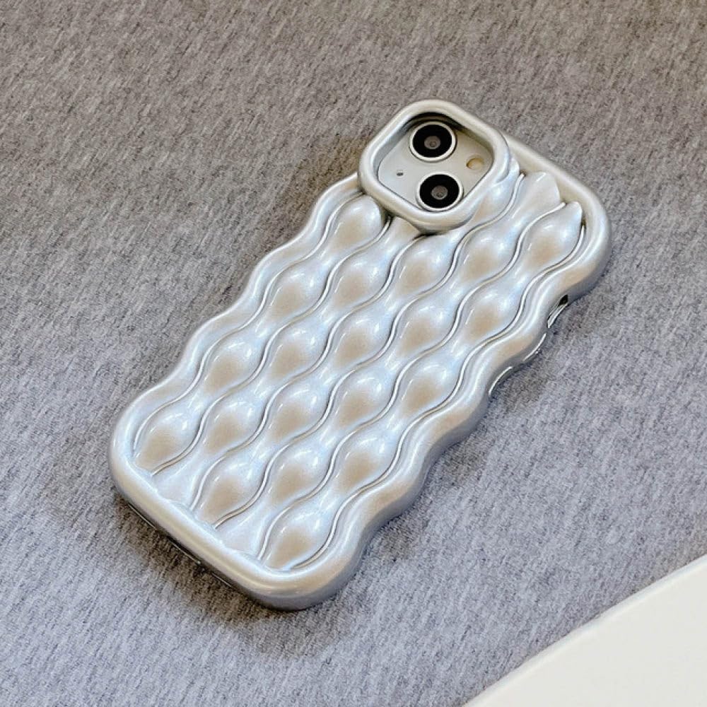 Coque de téléphone 3D accessoire mode miroir argent pour iPhone 13 Pro Max - 6