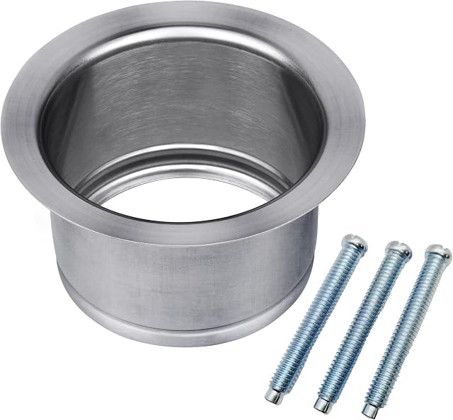Monsieur le Président. Scrappy 22-0003R-00 3-Bolt Élimination des ordures Mélange d'évier étendu, acier inoxydable
