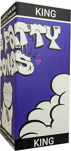 Miniatura 2 de Big Fatty Cones - Conos preenrollados de 4.291 in a granel  Papel de liar blanco natural  RVTUS (Tamaño King, 800)