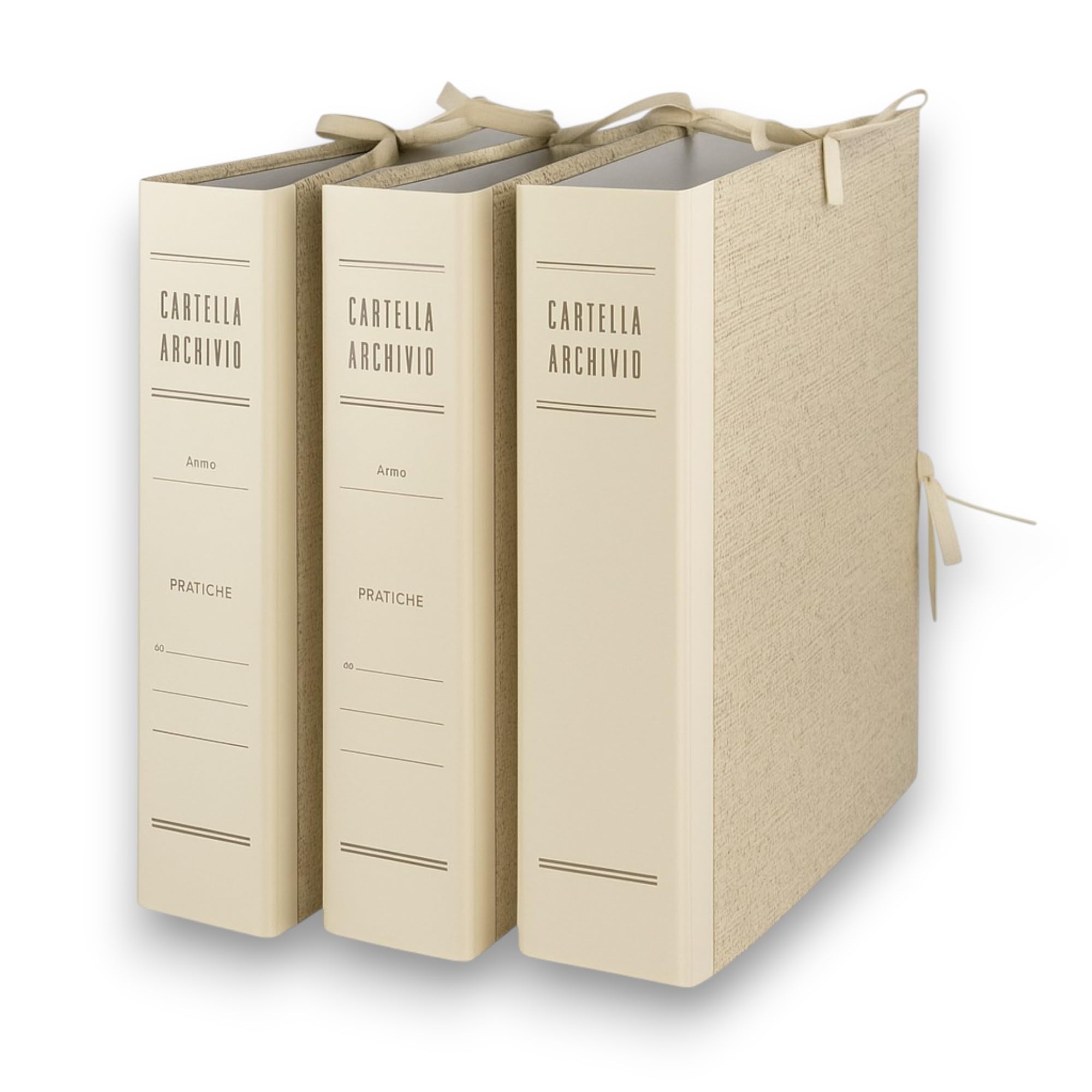 KORAT 25 Faldoni Archivio Con Lacci 25x35 cm, Faldoni Per Documenti da Ufficio, Ideale Documenti, Salva Spazio, Ufficio, Alta Capacità per Archivio e Organizzazione Documenti (Dorso 15)