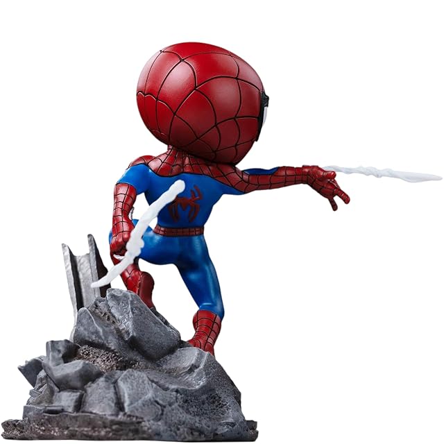 Foto 2 de 5 de Iron Studios Estatua Spider-Man Brand New Day Minico 15 cm