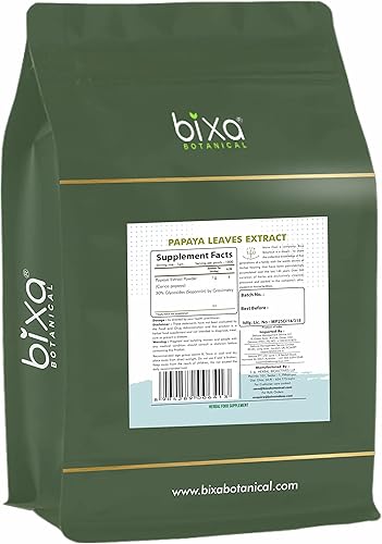Miniatura 2 de bixa BOTANICAL Extracto seco de hoja de papaya (Carica Papaya) - 30% glucósidos (Saponnin) por Gravimetry  Paquete de 1
