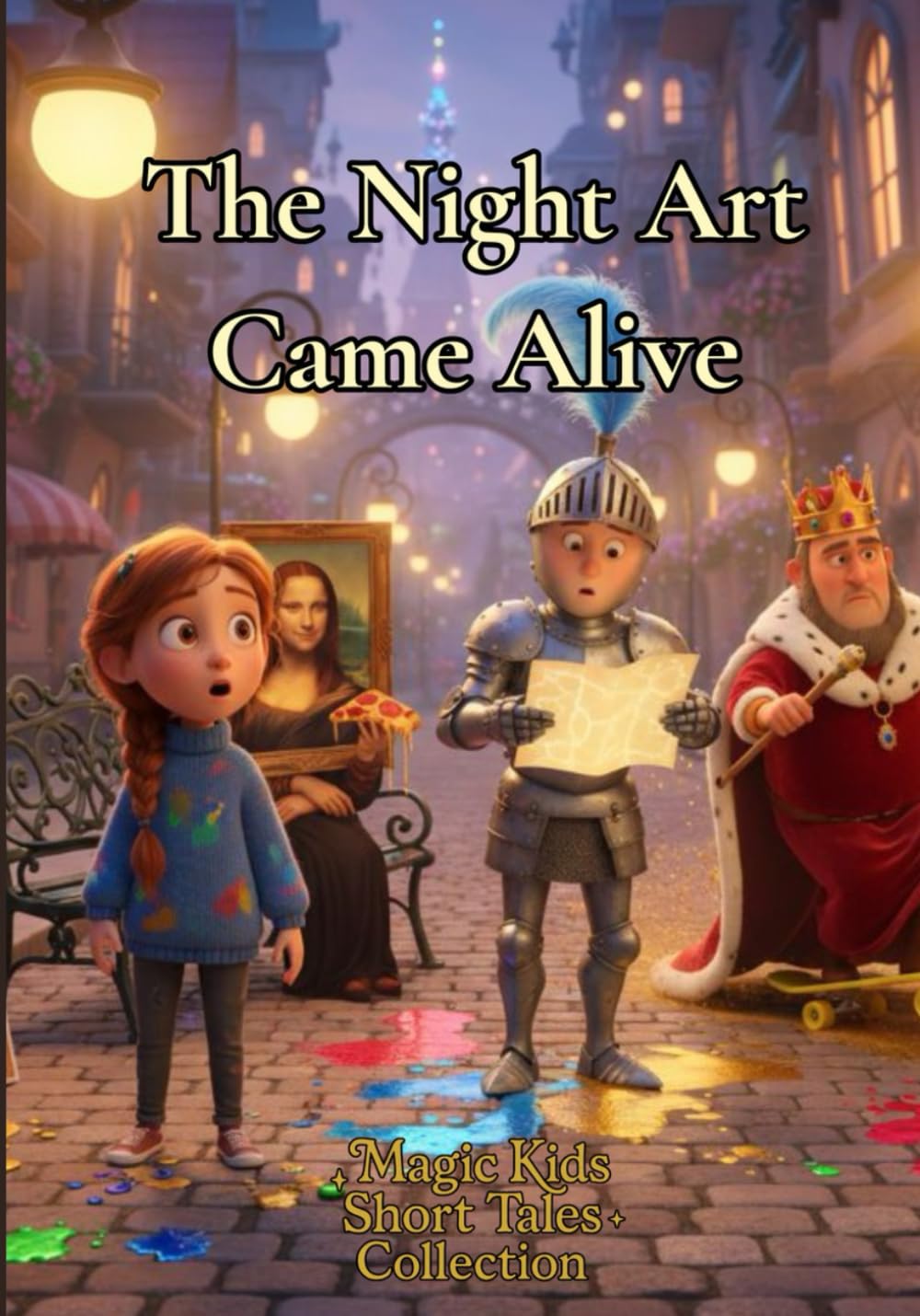 The Night Art Came Alive: Magic Kids Short Tales Collection