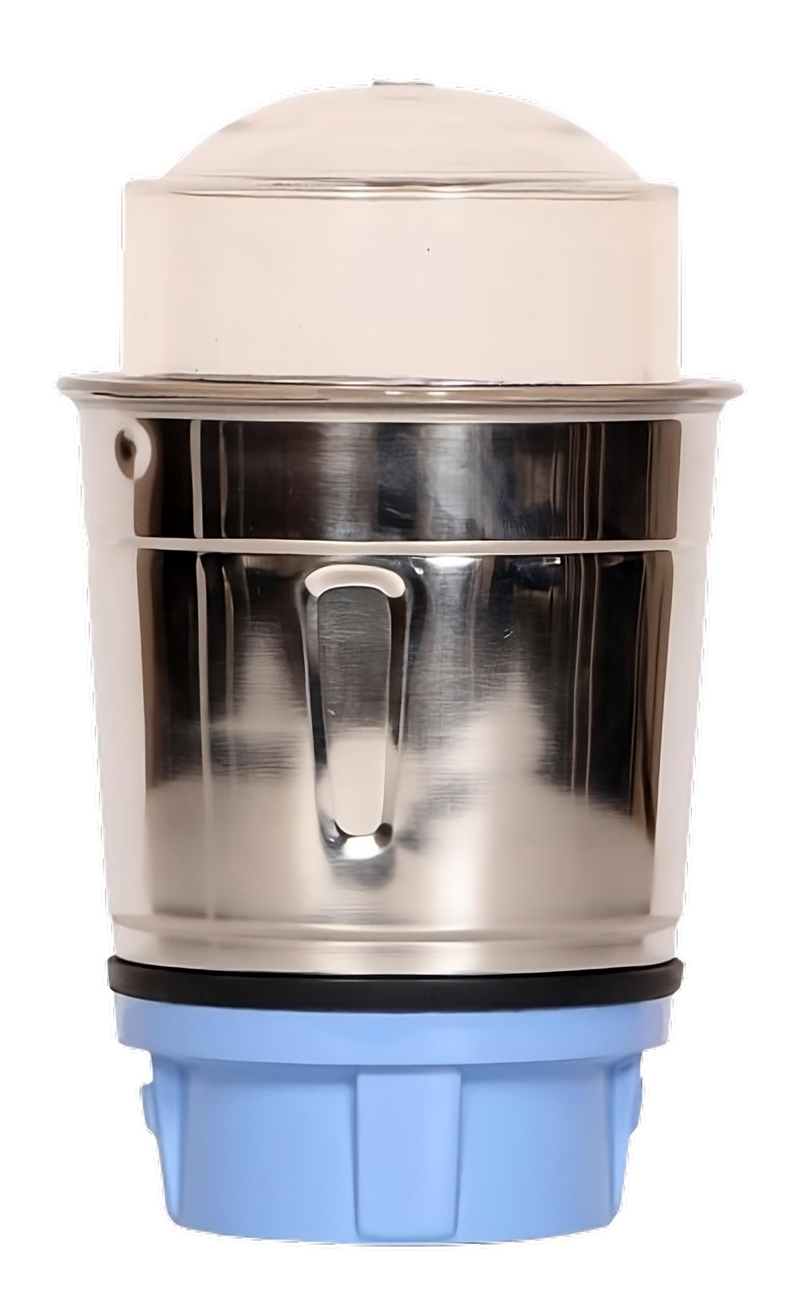 Itida Stainless Steel Mixer Jar Only with Transparent Lid - Compatible with BAJAJ, PREETHI, and More. (Itida - 4993, Small)
