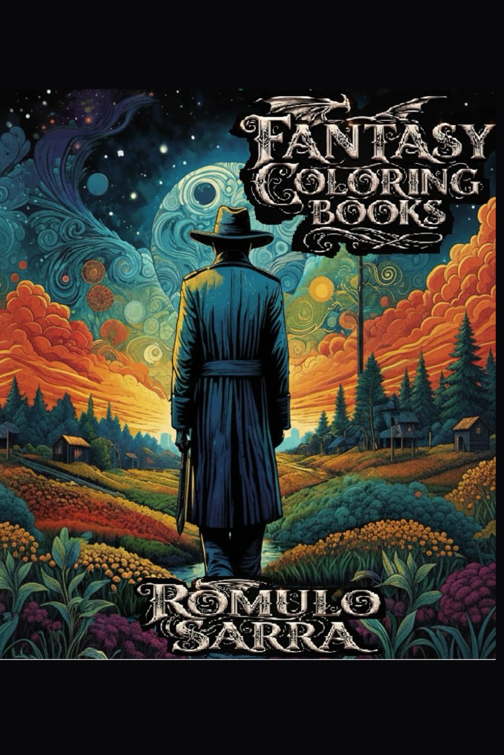 Fantasy Coloring Book: Mindfullness and relax