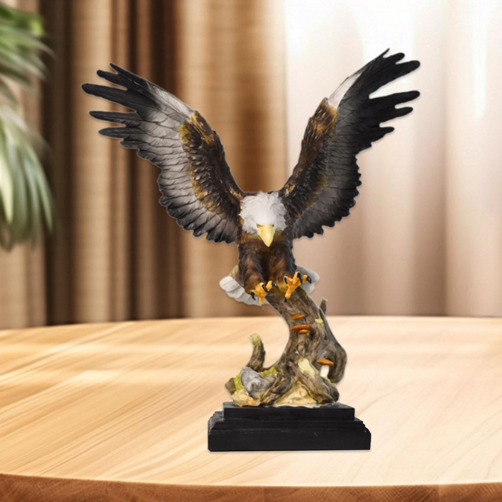 Statua di in Resina, Oggetto Da Collezione, Realizzata a Mano, Ideale per Scrivania, Ufficio O Casa, Regalo per Uomo, Volante38.5x15.5x42 cm